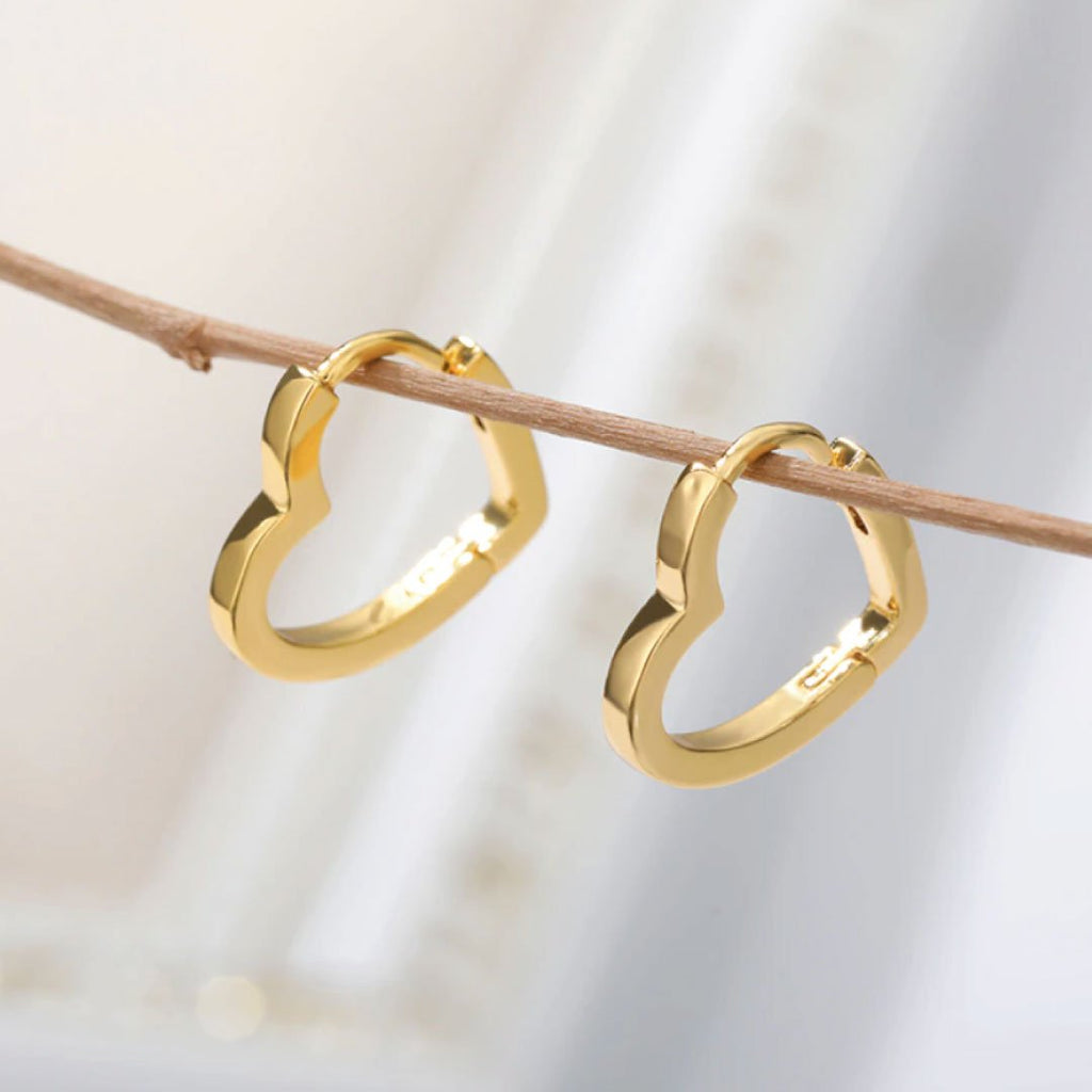 Moonlit Heart Earrings