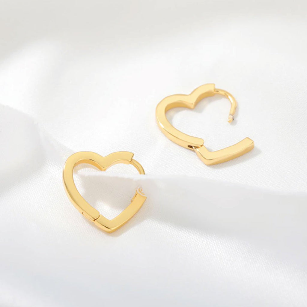 Moonlit Heart Earrings