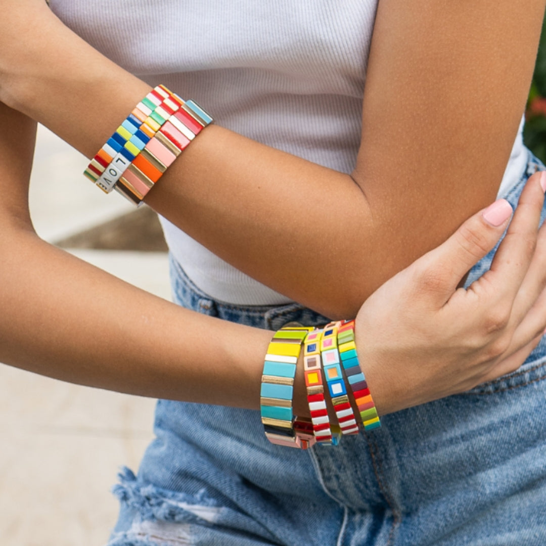 Lagoon Tile Bracelet