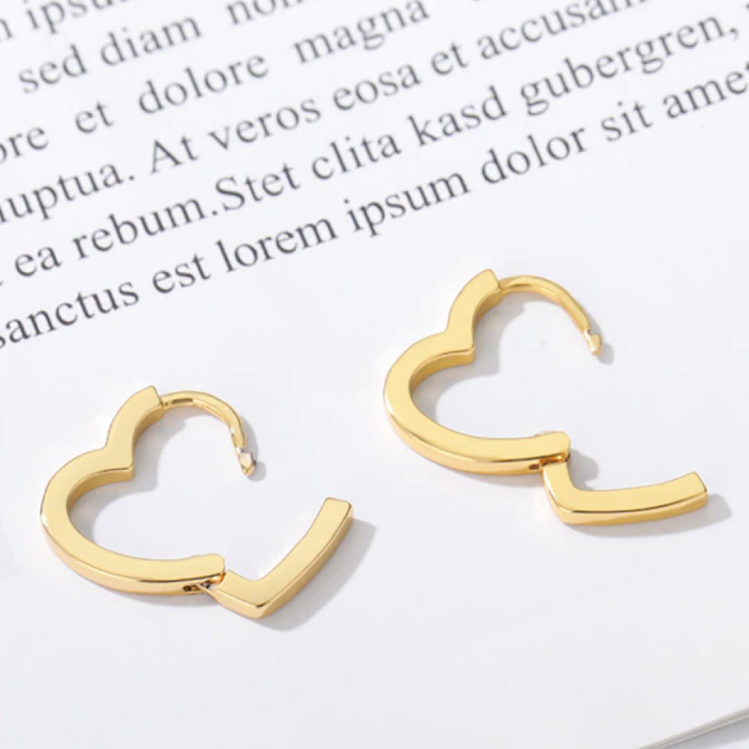 Moonlit Heart Earrings