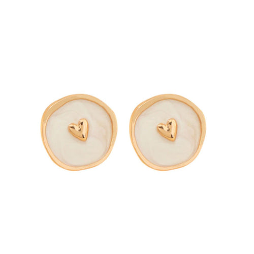 Astral Earrings White