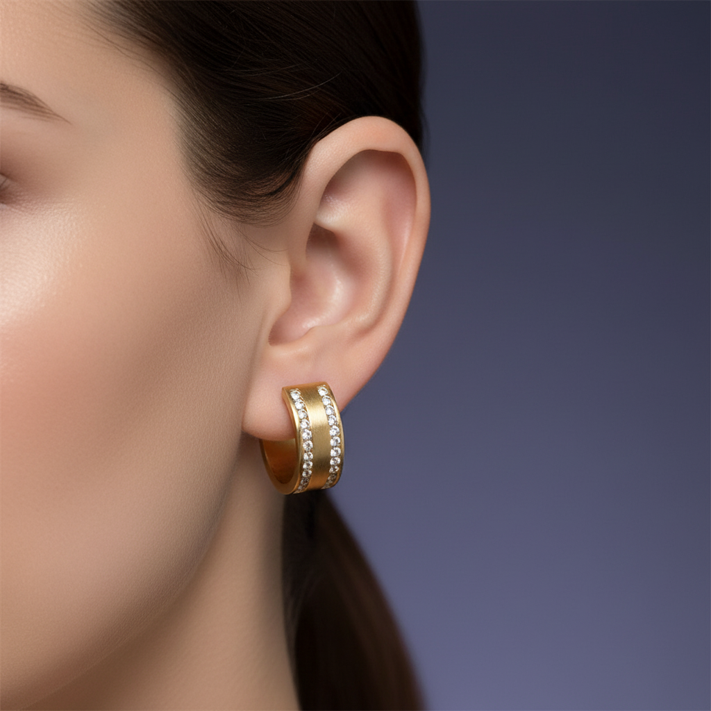 Erin EarCuff on ear